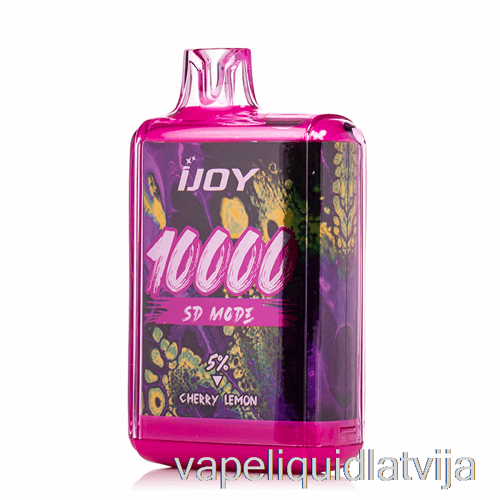 Ijoy Bar Sd10000 Vienreizējās Lietošanas ķiršu Citrona Vape šķidrums